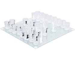 Borrelglas Schaakspel - Drinkspel Set - Gezellige Avonden - 32 Borrelglaasjes
