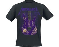 Paars Ouija Band Logo T-Shirt Unisex Katoen
