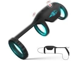 Daity - Cockring Vibrerend - Valentijn Cadeau - Siliconen Penisring - Penisring met 9 Vibratiestanden - Sex Toys voor koppels - Vertraagde ejaculatie ring - Voor Lange & Stevige Erectie
