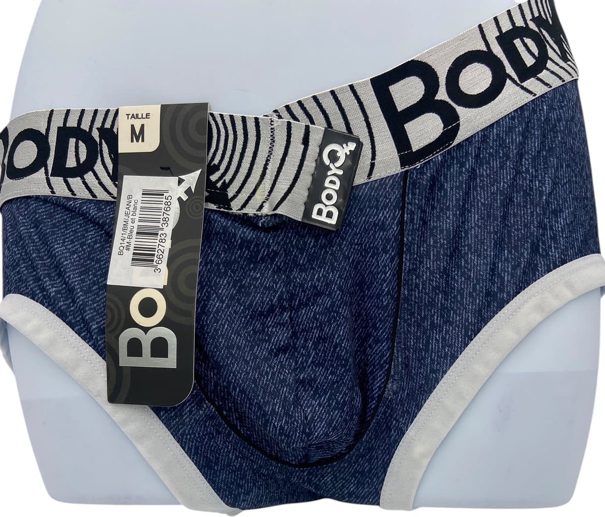 BodyQ Herenlingerie – Sexy Boxer in Denim Blauw | Mannelijk & Verleidelijk – Maat L — afbeelding 1