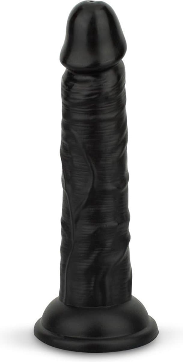Dildo zonder ballen 12 cm - Zwart — afbeelding 1