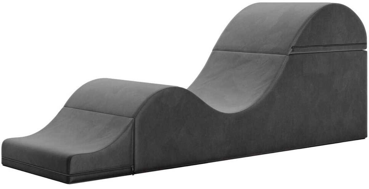 Stijlvolle Gestoffeerde Bank Super Aria Flip Chaise - BDSM Bank - Uitklapbaar tot liefdesmeubel — afbeelding 1