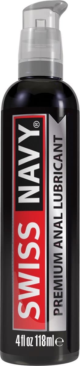Swiss Navy - Premium Anaal Siliconen Glijmiddel 118 ml — afbeelding 1