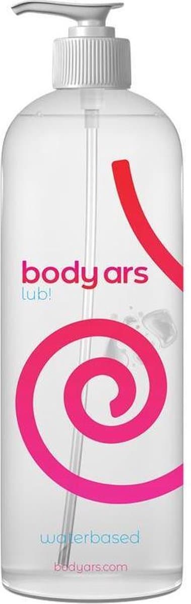 BODY ARS - Water Base Lubricant Gel Natural Dispenser 1000 Ml — afbeelding 1