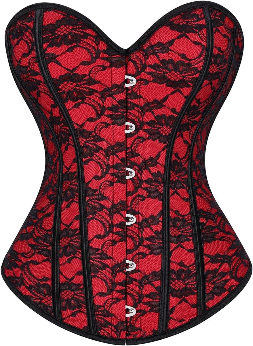 Gothic Vintage Corset Top voor Dames — afbeelding 1