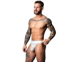 Male Power Sexy Tanga - S/M - Witte Marmer