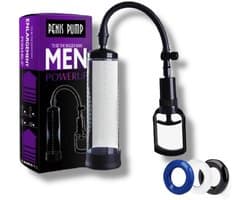 Men Penis pomp - Cockring - Penis pomp Met Penisring - Sex toys voor mannen - Penis Extender -Erectiepomp met penisringen