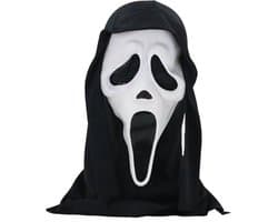 Halloween masker - Horror Spook Gezichtsmasker - Carnavalskostuum - Maskerademasker - Maskeradekostuum - Eng en Realistisch - Horror Siliconen Masker - Feestkostuum Hoofddeksel - Volwassen Masker voor Halloween - Zwart