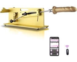PRO 5 Premium Seksmachine TableTop KlicLok Smart APP Goud