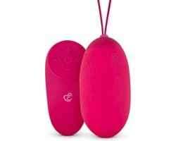 EasyToys - XL Vibratie Ei met Afstandsbediening - Bekkenbodemtrainer - Vibrerende Eieren - Vibrators voor Vrouwen - Sex Toys voor Vrouwen - Vibrators - Koppel Vibrator - Vibrerend Ei met Afstandsbediening - Roze