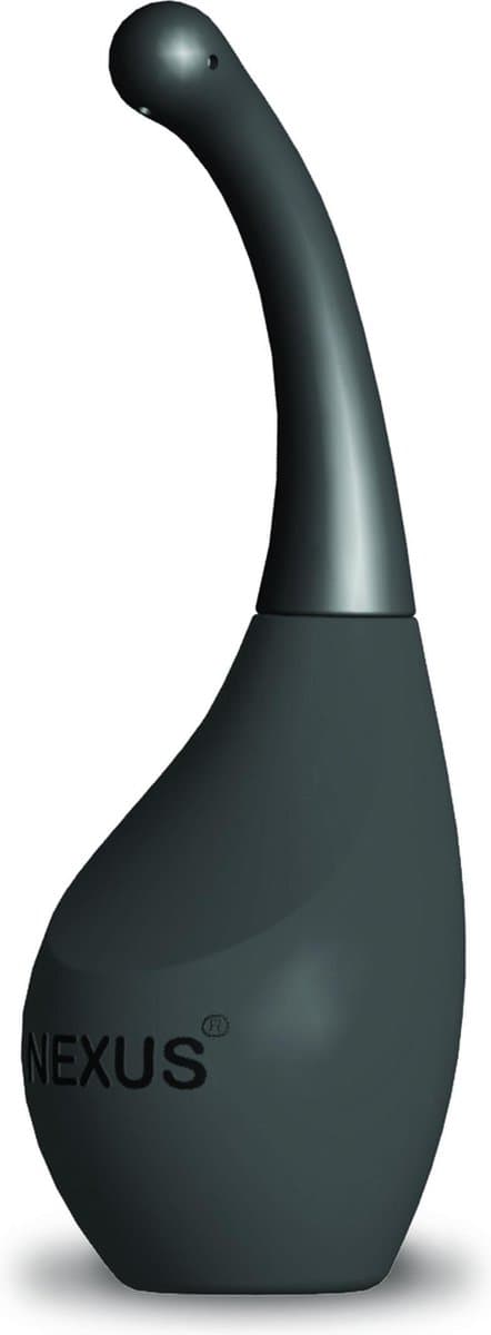 Nexus Anaal Douche Pro - Zwart - 330ml — afbeelding 1