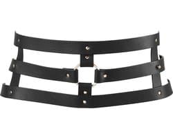 Bijoux Indiscrets - Maze Wide Belt Zwart