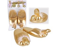 Penis Slippers Goudkleur