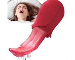Intiem Cadeau - Vibrators voor vrouwen - Tong Vibrator - realistisch - Seks toys voor vrouwen - Clitoris stimulator - 10 vibraties