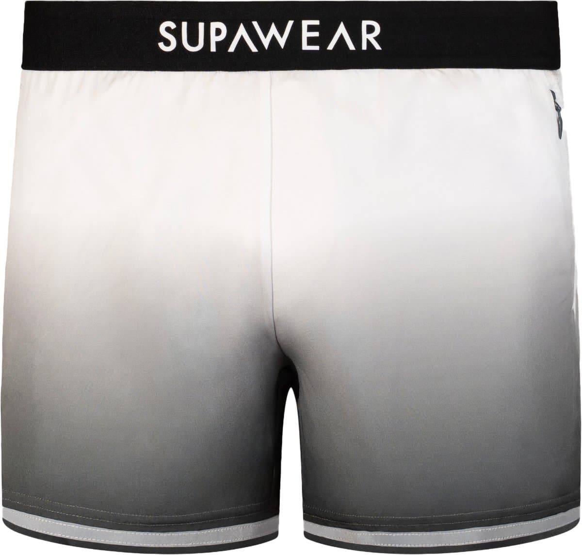 SUPAWEAR SPR Gradient Shorts Black/White - MAAT L — afbeelding 1