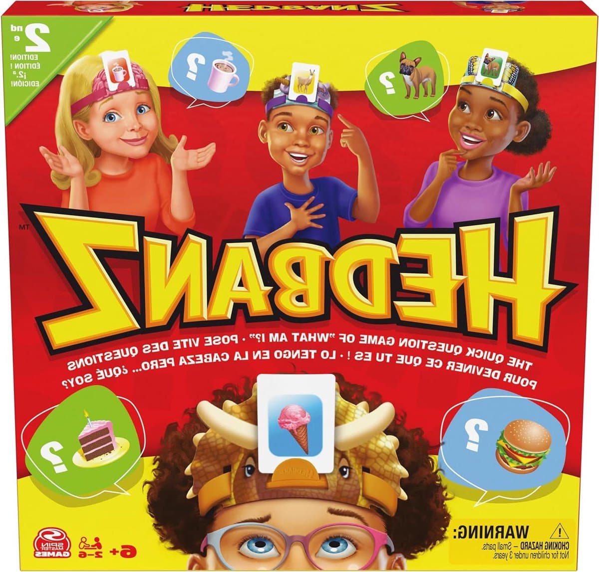 Raadspel - Familie spel - Feestje organiseren - Wie ben ik? - 27 x 27 x 5 cm — afbeelding 1