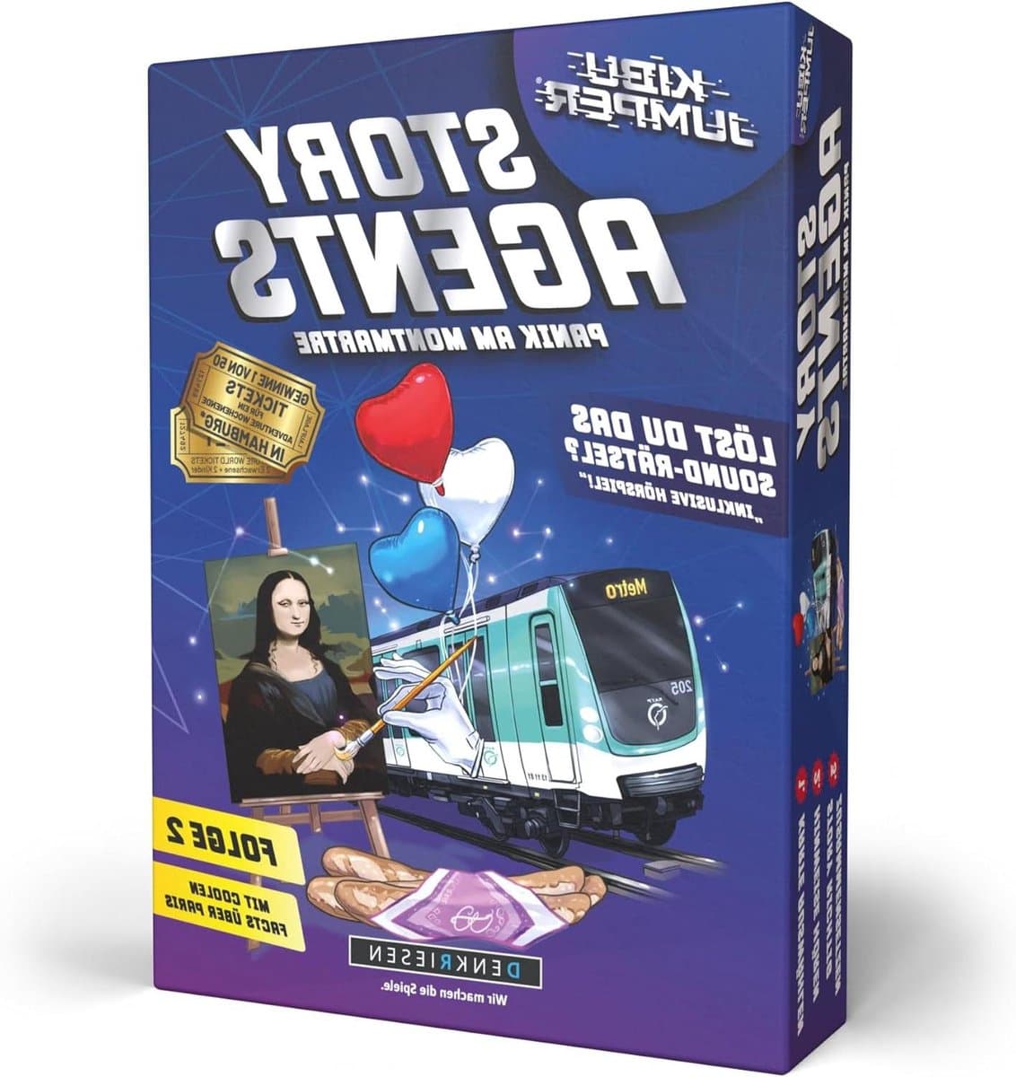 Story Agents Bordspel - Interactief Raadspel - Geluidsraadsel Oplossen - Met Luisterspel — afbeelding 1