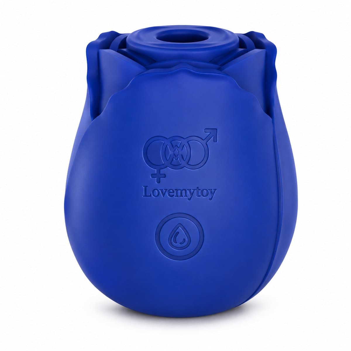 Akindo - blauw - vibrator 10 standen - waterproof - sex - sex toys - sex toys voor vrouwen en koppels - clitoris zuigend vibrerend speeltje - voor vrouwen Sucking Vibrator, Clitoral Suction, Clot Clitoris, Nipple Stimulator - roos bloem — afbeelding 1