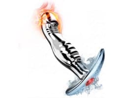 Lzwintrading - Buttplug Metaal Dildo - Sex Toys voor Vrouwen & Mannen - Butt Plug - Sex Toys voor Koppels - Anale Speeltjes - Anaal Dildo - Buttplug Groot Diamant - Buttplug Large RVS
