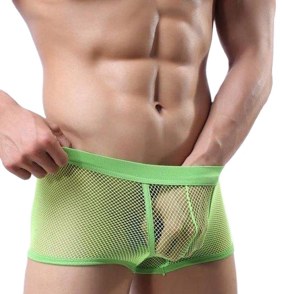 Sexy Boxershort - Groen - Maat S/M — afbeelding 1