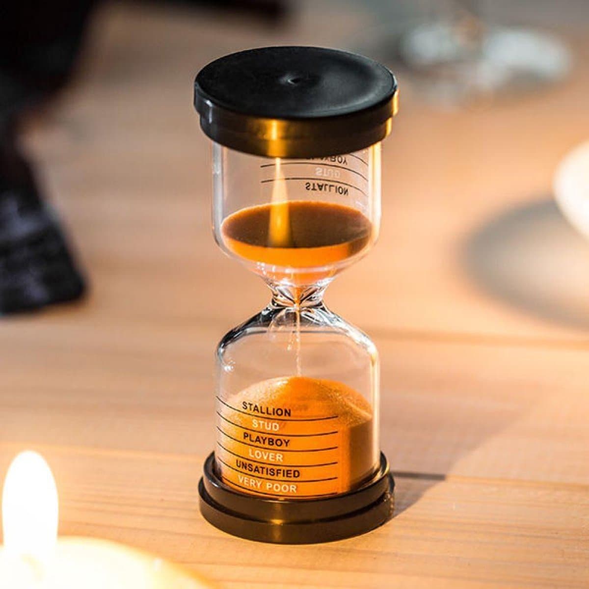 Zandloper - Seks zandloper - Erotische zandloper - Seks - Erotiek - Erotisch cadeau - NEW MODEL - LIMITED EDITION — afbeelding 1