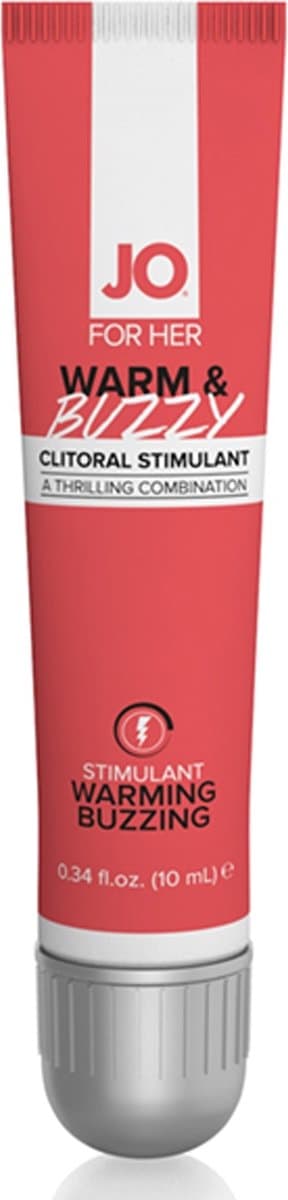 System JO - Warm & Buzzy Clitoris Gel - 10 ml — afbeelding 1