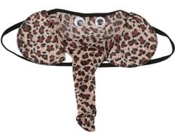 Olifanten string met slurf voor heren - Maat Onesize