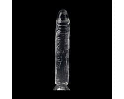 SINYX Dildo met Zuignap - 23,5 cm - Transparante Dildo - Realistische Dildo - Sex Toys voor Vrouwen - Sex Toys voor Mannen - Dildo Mannen Anaal - Sextoys