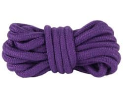 Zeloria Bondage Touw 10 Meter – Zacht Katoenen Bondage Rope 8 mm – Shibari Touw – BDSM Touw – Paars