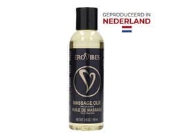 Erovibes Massageolie Ylang Ylang – Sensuele Massage Olie – Makkelijk Afwasbaar – 150 ml