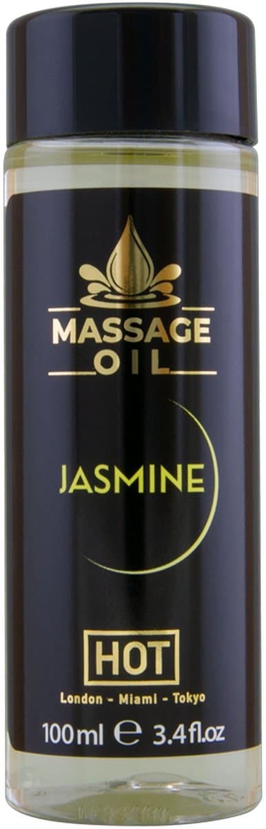 Hot - Jasmine 100ml Massage olie - Transparant — afbeelding 1