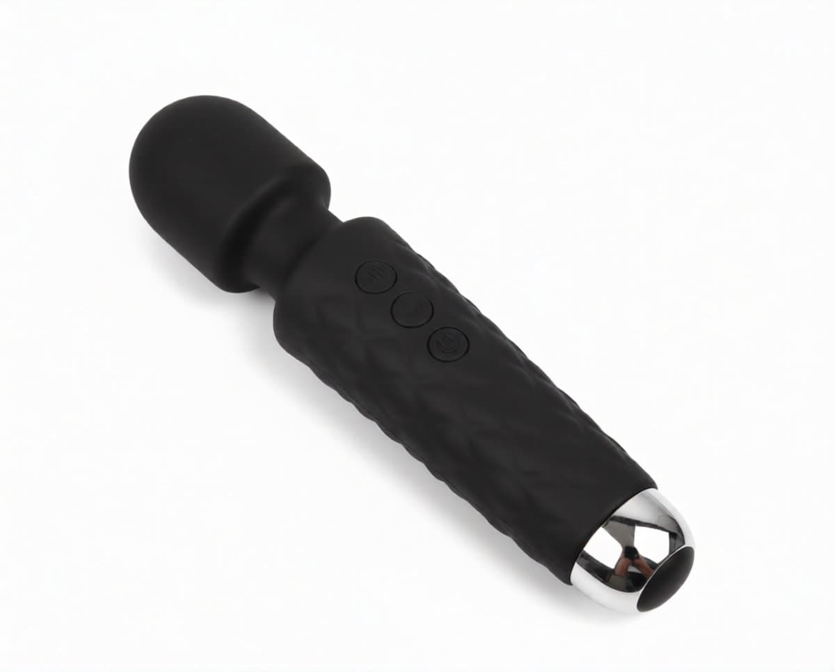 Personal Massager - Magic Wand - Vibrator voor Vrouwen - Krachtige Clitoris Stimulator - 75% Intensere Stimulatie - 20 Standen - Fluisterstil - Sex Toys voor Vrouwen - Seksspeeltjes - Cadeau voor Vrouw - Obsidian Black — afbeelding 1