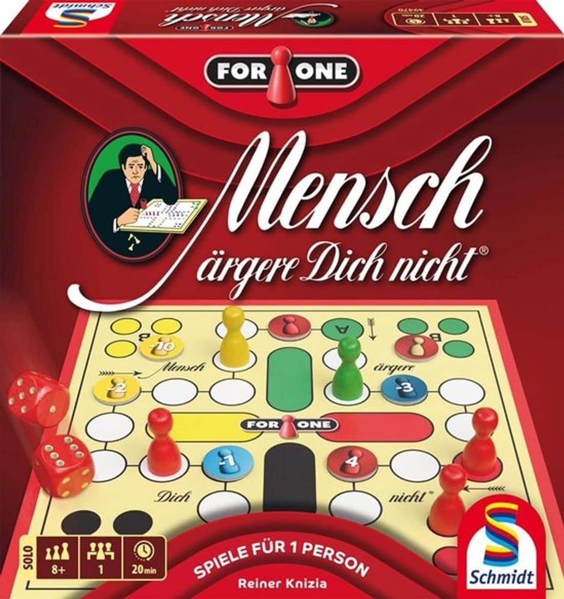 Mens Erger Je Niet Spel voor Één Persoon - Spannend Dobbelspel met Niveaus — afbeelding 1