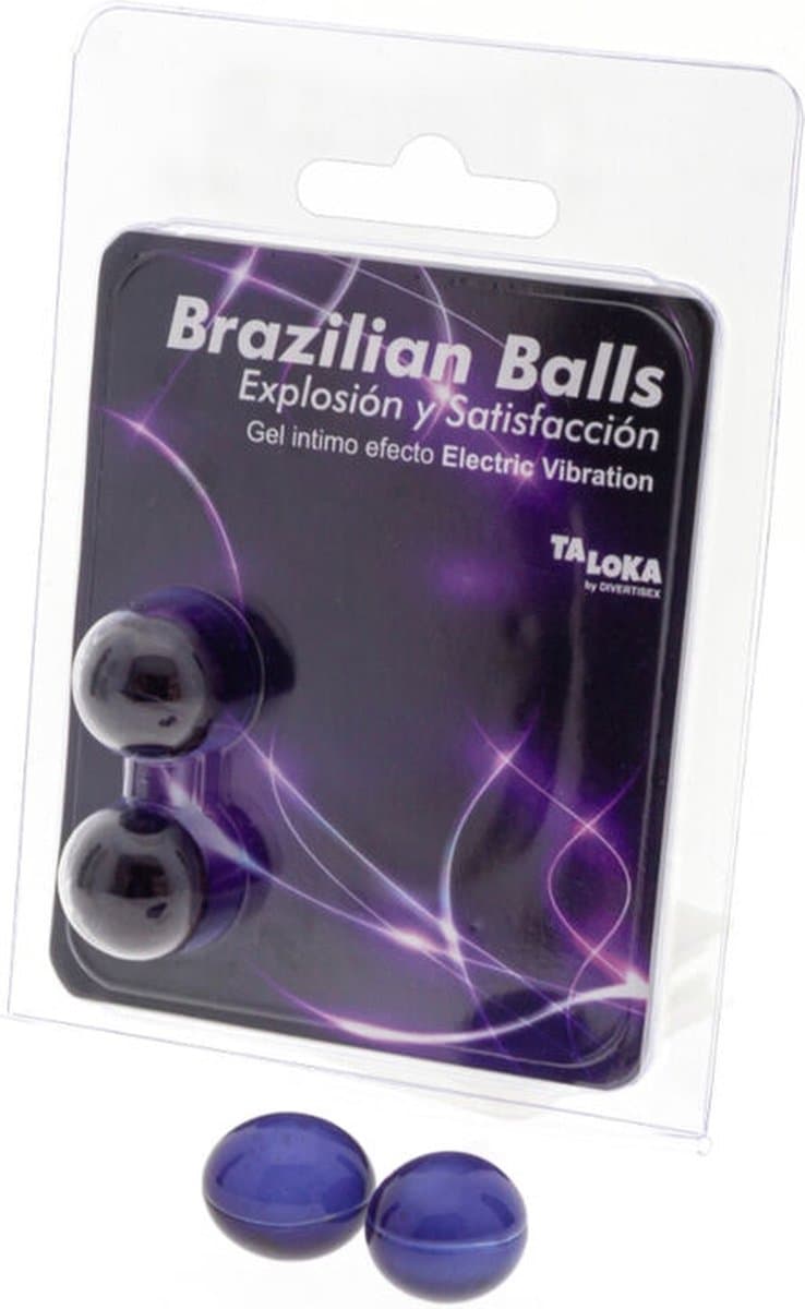 Set 2 Brazilian Balls Electric Vibration Effect — afbeelding 1
