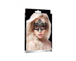 Queen Black Lace Mask - Black