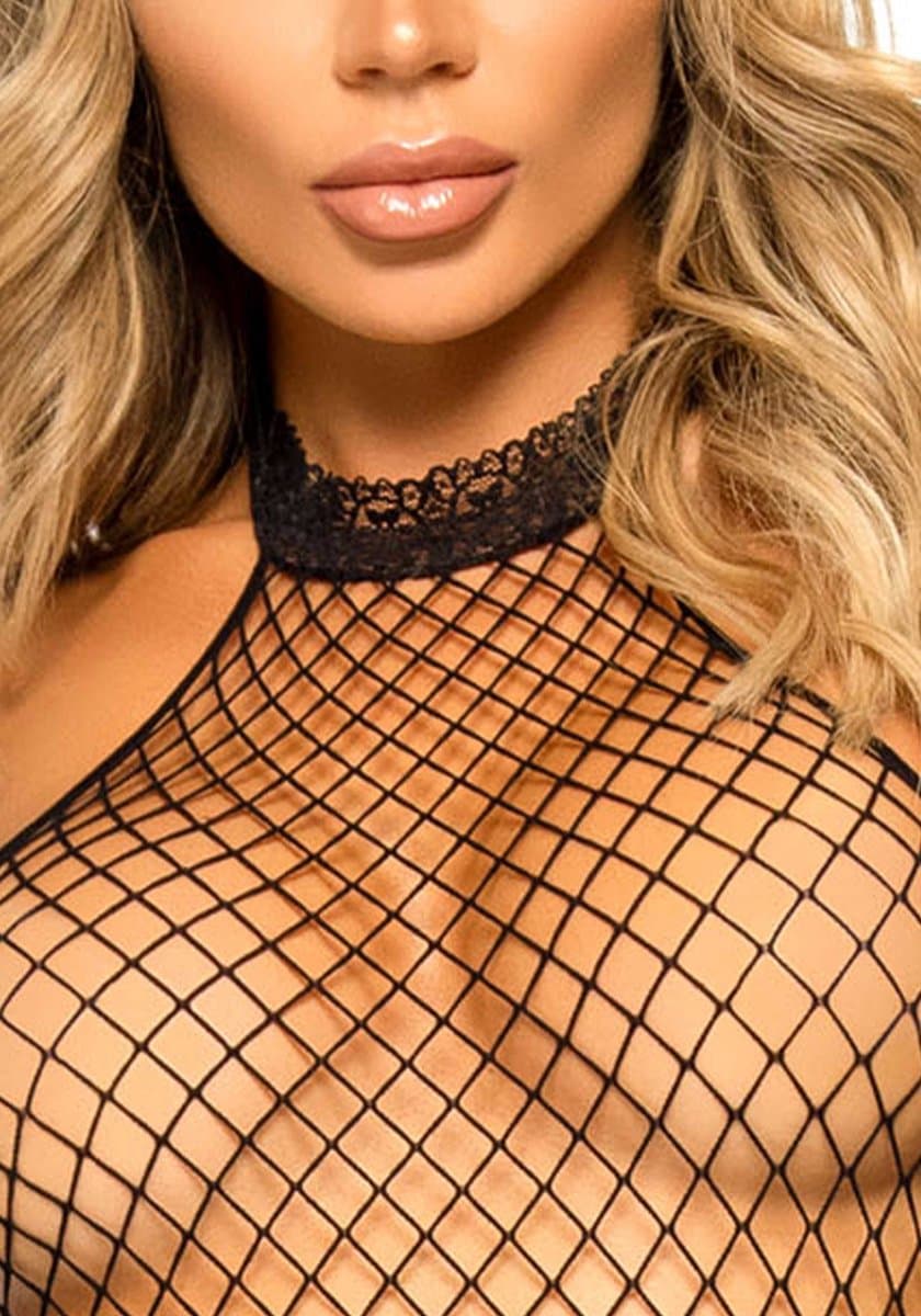 Racer neck bodystocking — afbeelding 1