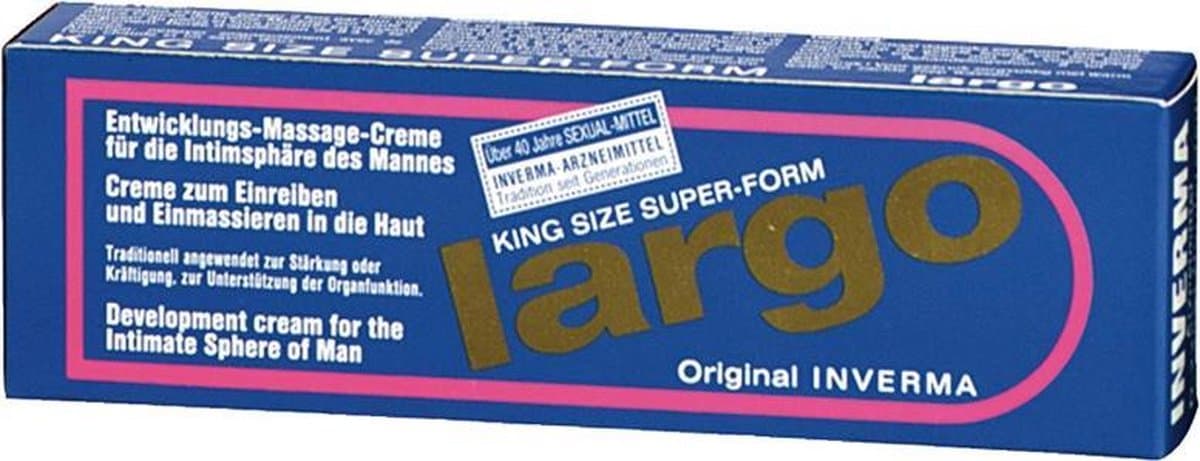 Inverma King Size Super-form Largo - 40 ml - Glijmiddel — afbeelding 1
