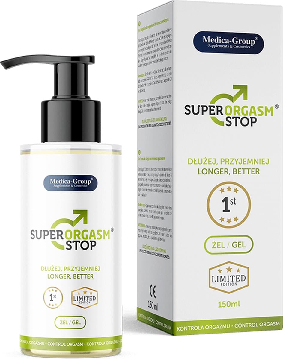 Medica-Group - Super Orgasm Stop gel 150 ml — afbeelding 1