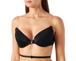 Naadloze Push-Up Beugelbeha met Extreem Lage Rug en Multiway Bandjes