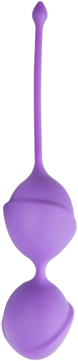 Dubbele vaginaballetjes - paars — afbeelding 1