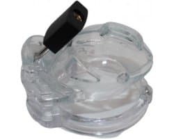 The Vice - Micro - Kuisheidskooi - Peniskooi - Chastity Cage voor de Kleine Penis - Transparant