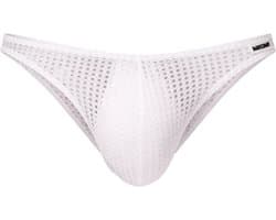 Barcode Berlin Reigi Brief White - MAAT M - Erotisch Heren Ondergoed - Slip voor Man - Sexy mannen Slip