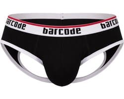 Barcode Berlin Maxime Backless Brief Black - MAAT XL - Erotisch Heren Ondergoed - Slip voor Man - Sexy mannen Slip