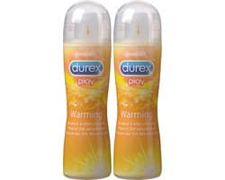Durex Play Warming glijmiddel - 2 x 50ml