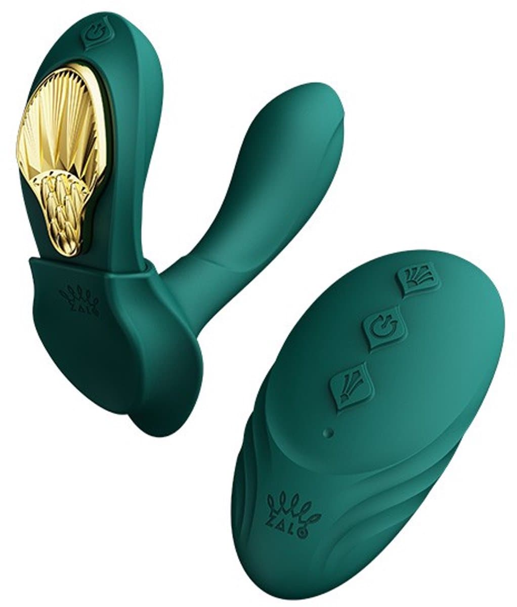 Zalo - Aya - Portable Vibrator - Turquoise Green — afbeelding 1