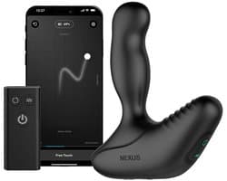 Nexus Revo Stealth Prostaatstimulator - App-bediening - Roterende Schacht - 3 Rotatiestanden - 6 Stimulatiemodi - IPX7 Waterproof - 100% Lichaamsveilig Siliconen - 1 Uur Speeltijd - Oplaadbaar - Afstandsbediening