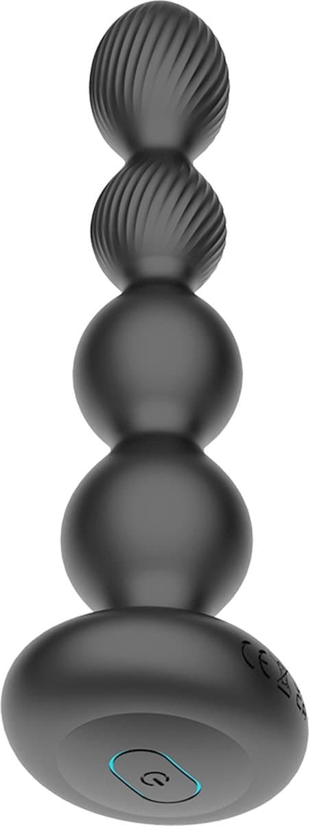 Nexus Tornado Probe Roterende Anaal Vibrator - 27 Combinaties - 6 Vibratiestanden - 6 Pulsatiestanden - 3 Rotatiesnelheden - Draadloze Afstandsbediening 8 Meter - Waterproof IPX7 - USB Oplaadbaar - Siliconen - Beginners en Ervaren Gebruikers — afbeelding 1