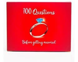 100 vragen voor je trouwt - Quizspel voor koppels over familie, liefde en geld