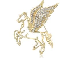 Pegasus broche mythisch vliegend paard spelden dames jassen revers hoeden accessoires
