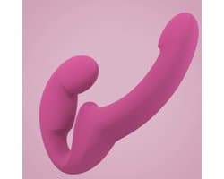 Fun Factory - Share Lite - Double Dildo - Blackberry Paars - Strapless Strap-on dildo - NIEUW!